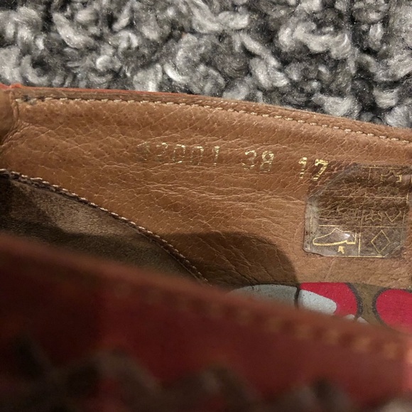 Romika red shoes.  Comfortable heel.Good condition - Picture 6 of 6